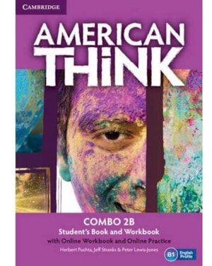 AMERICAN THINK 2B COMBO SB WITH ONLINE WB AND ONLINE PRACTICE - 1ST ED