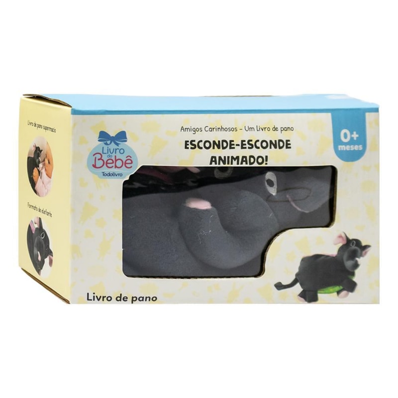 Amigos Carinhosos - um livro de pano: Esconde-esconde animado!