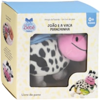 AMIGOS DA FAZENDA - UM LIVRO DE PANO: JOÃO E A VACA MANCHINHA