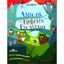 AMIGOS DA FLORESTA ENCANTADA: REVELE ANIMAIS ESCONDIDOS COM SUA LANTERNA MÁGICA!