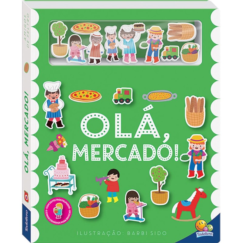 Amigos de Feltro: Olá, Mercado!