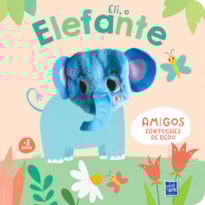 Amigos fantoches de dedo - Eli, o elefante