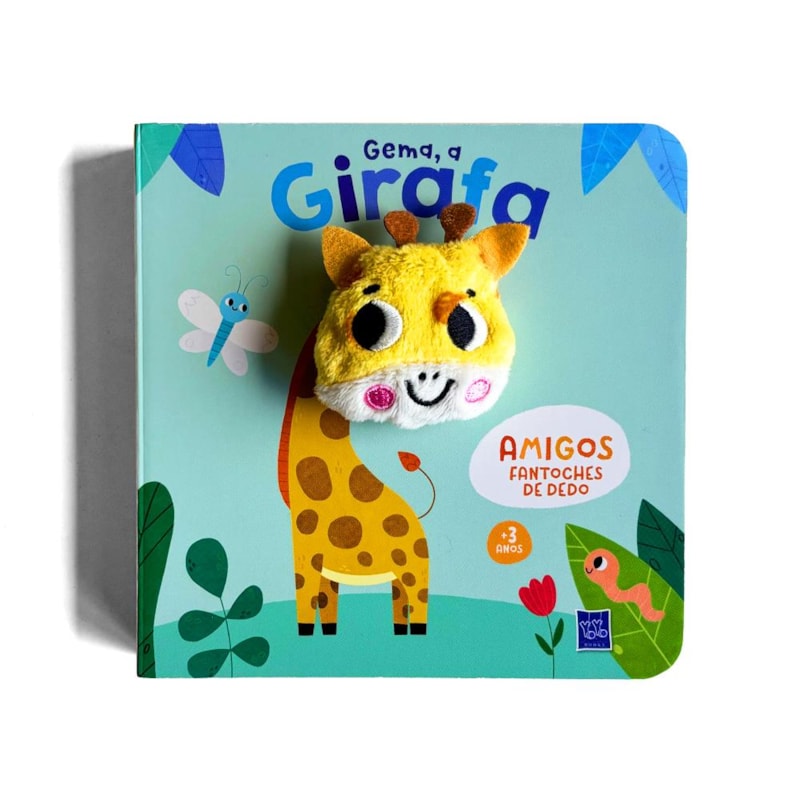 Amigos fantoches de dedo - Gema a girafa