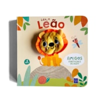 Amigos fantoches de dedo - Lex, o leão