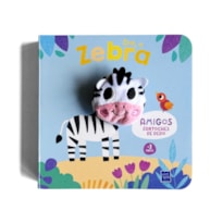 Amigos fantoches de dedo - Zoe, a zebra
