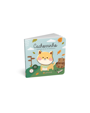 Amigos squishy - cachorrinho: brincando de ser um aventureiro