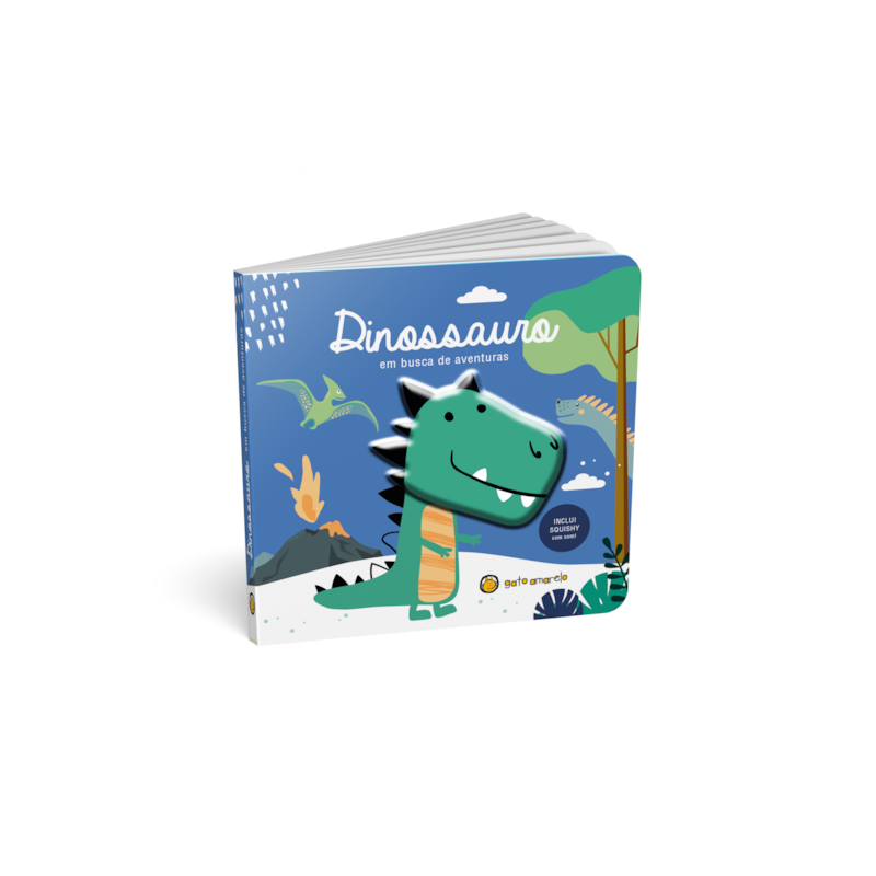AMIGOS SQUISHY - DINOSSAURO: EM BUSCA DE AVENTURAS