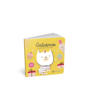 Amigos squishy - gaticórnio: comemorando com amigos