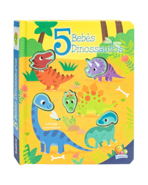 Amiguinhos de Silicone - Toque e Sinta: 5 Bebês Dinossauros