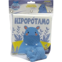 Amiguinhos Luminosos no banho: Hipopótamo