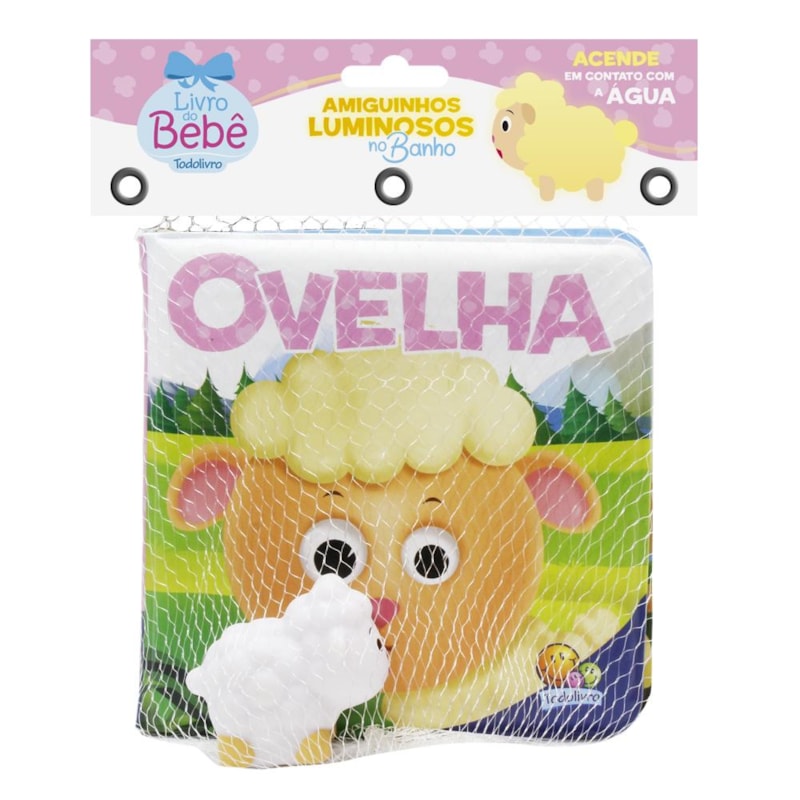 Amiguinhos Luminosos no banho: Ovelha