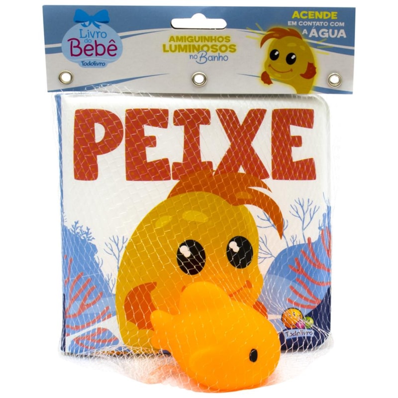 Amiguinhos Luminosos no banho: Peixe