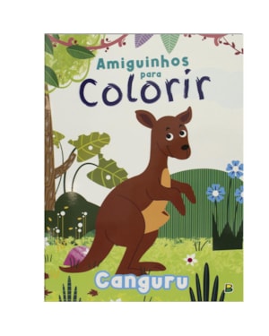 AMIGUINHOS PARA COLORIR: CANGURU