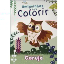 AMIGUINHOS PARA COLORIR: CORUJA