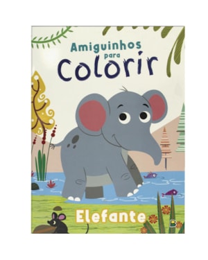 AMIGUINHOS PARA COLORIR: ELEFANTE