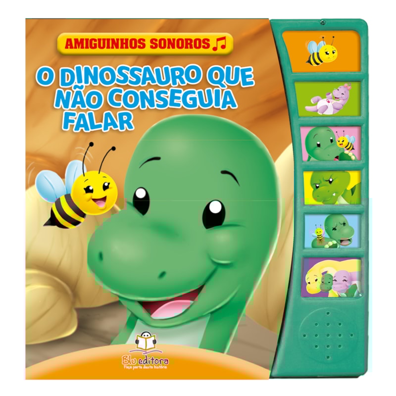 AMIGUINHOS SONOROS: O DINOSSAURO QUE NÃO CONSEGUIA FALAR