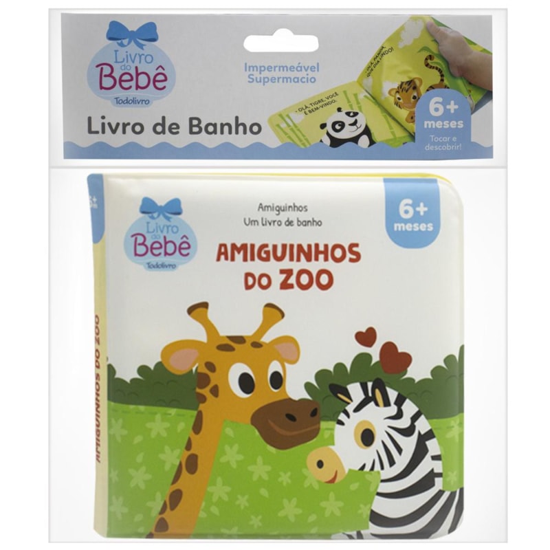 AMIGUINHOS - UM LIVRO DE BANHO: AMIGUINHOS DO ZOO