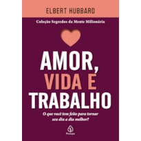 AMOR, VIDA E TRABALHO