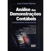 ANÁLISE DAS DEMONSTRAÇÕES CONTÁBEIS: CONTABILIDADE EMPRESARIAL