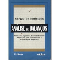 ANALISE DE BALANÇOS - ANALISE DA LIQUIDEZ E DO ENDIVIDAMENTO - 7ª