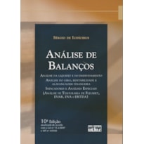 ANALISE DE BALANCOS: ANALISE DA LIQUIDEZ E DO ENDIVIDAMENTO- ANALISE DO GIR - 10ª