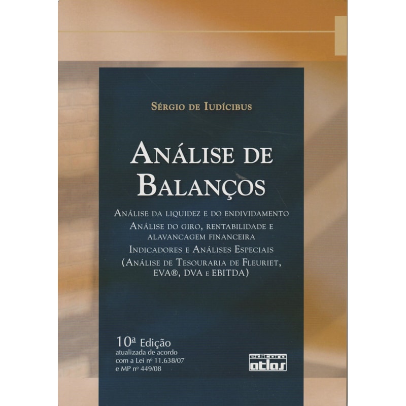 ANALISE DE BALANCOS: ANALISE DA LIQUIDEZ E DO ENDIVIDAMENTO- ANALISE DO GIR - 10ª