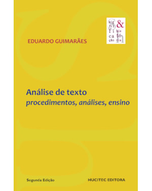 ANÁLISE DE TEXTO: PROCEDIMENTOS, ANÁLISES, ENSINO