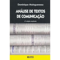 ANÁLISE DE TEXTOS DE COMUNICAÇÃO