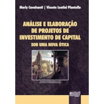 ANÁLISE E ELABORAÇÃO DE PROJETOS DE INVESTIMENTO DE CAPITAL - SOB UMA NOVA ÓTICA