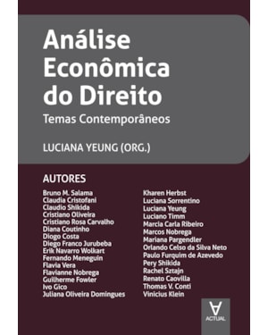 Análise econômica do direito: temas contemporâneos
