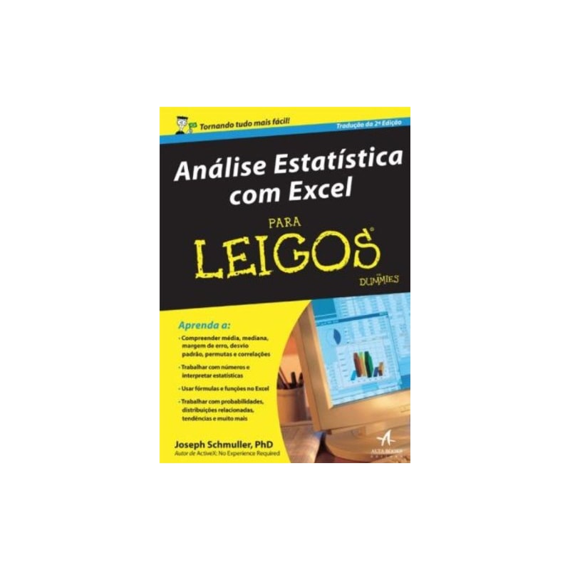 Análise estatística com excel para leigos