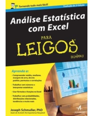 Análise estatística com excel para leigos