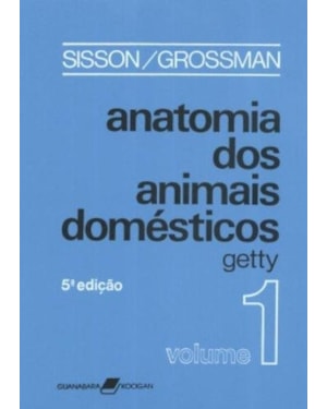 ANATOMIA DOS ANIMAIS DOMÉSTICOS - 2 VOLS.
