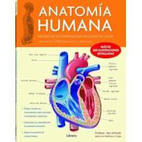 Anatomía humana: método de autoaprendizaje utilizando el color con más de 1200 preguntas y ejercios