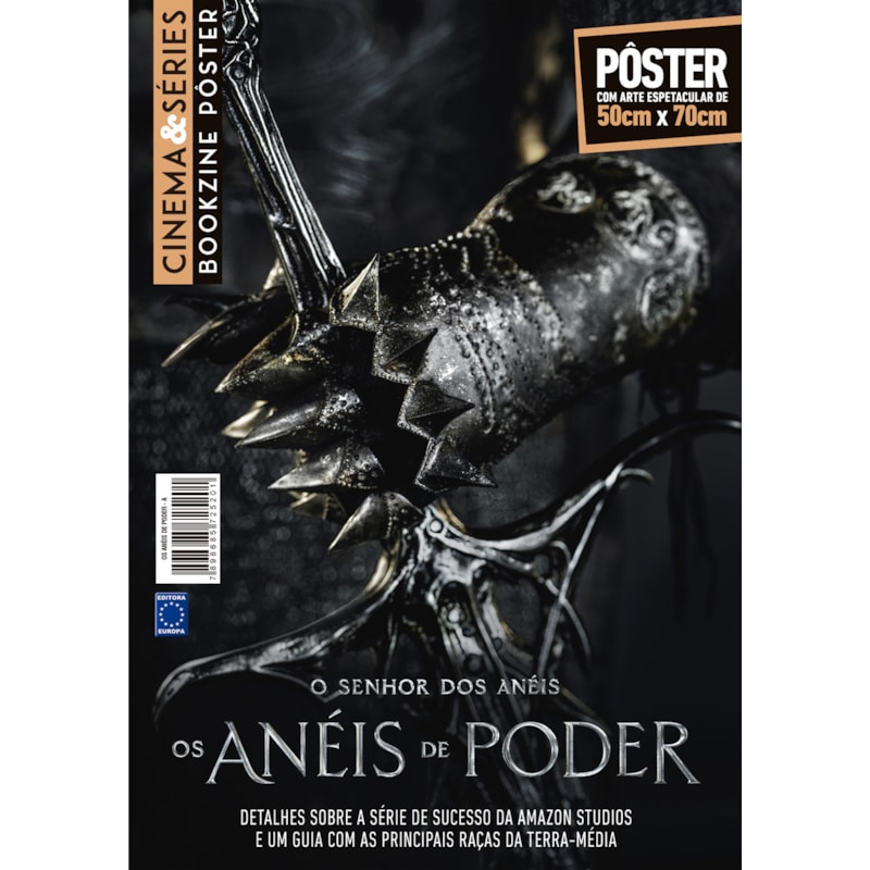 ANÉIS DO PODER - ARTE A (SAURON) - SUPERPÔSTER CINEMA E SÉRIES