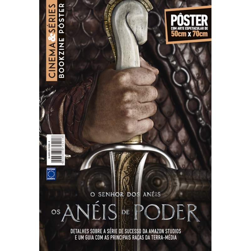 ANÉIS DO PODER - ARTE B (HUMANOS) - SUPERPÔSTER CINEMA E SÉRIES