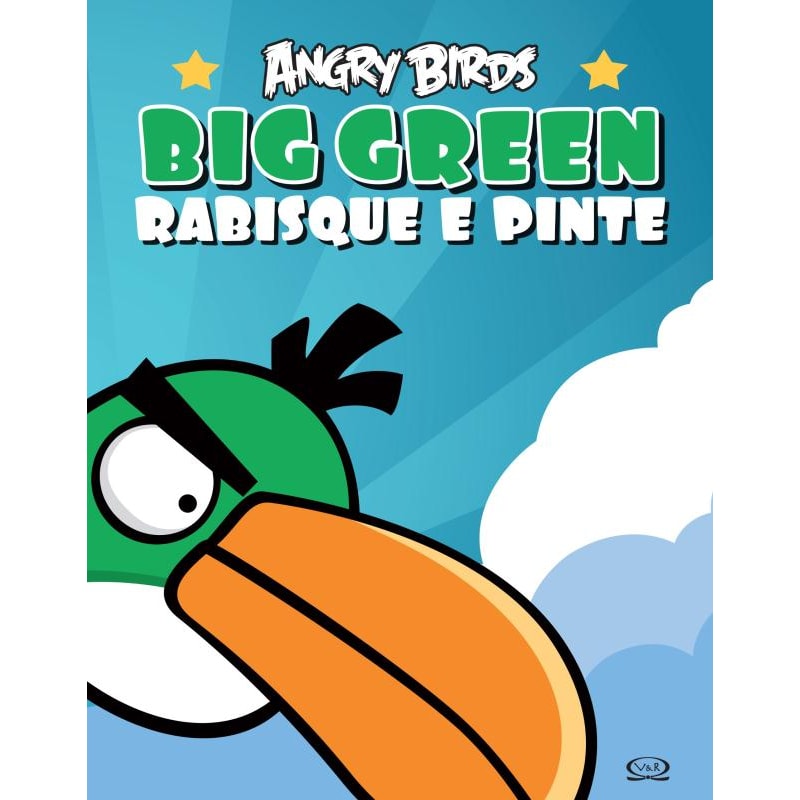 ANGRY BIRDS BIG GREEN: RABISQUE E PINTE