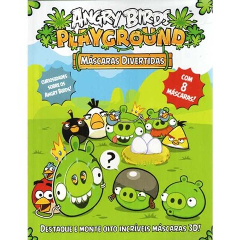 ANGRY BIRDS - MASCARAS DIVERTIDAS