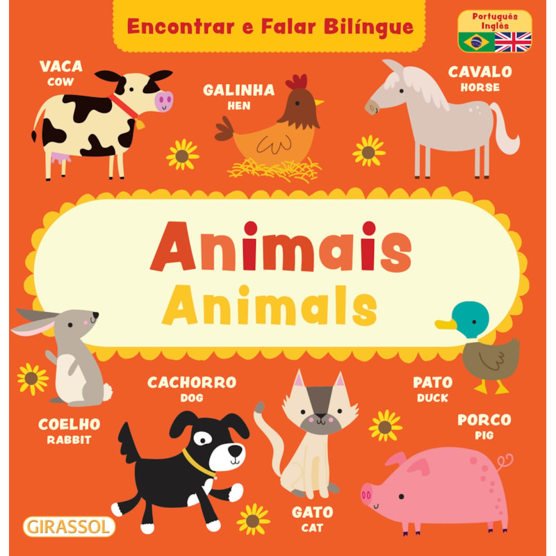 ANIMAIS / ANIMALS - ENCONTRAR E FALAR BILÍNGUE
