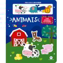 ANIMAIS - COM ADESIVOS EM FELTRO