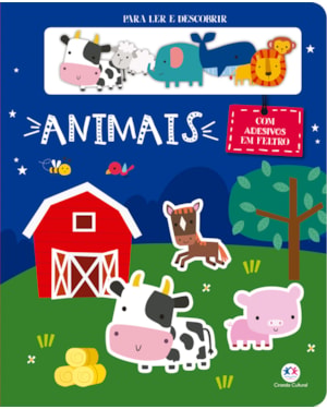 Animais - Com adesivos em feltro