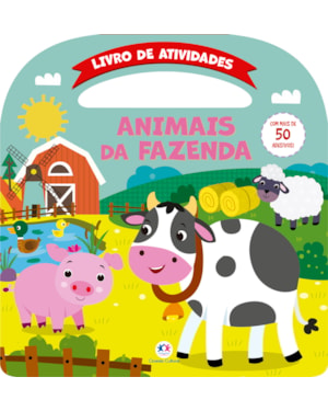 Animais da fazenda - Atividades e mais de 50 adesivos