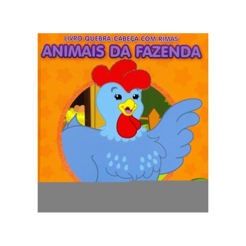 ANIMAIS DA FAZENDA - COL. QUEBRA-CABECA COM RIMAS - 1ª