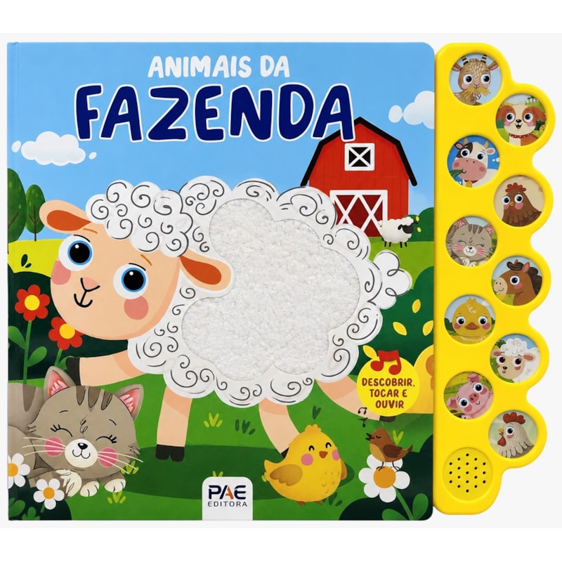 Animais da fazenda: descobrir, tocar e ouvir