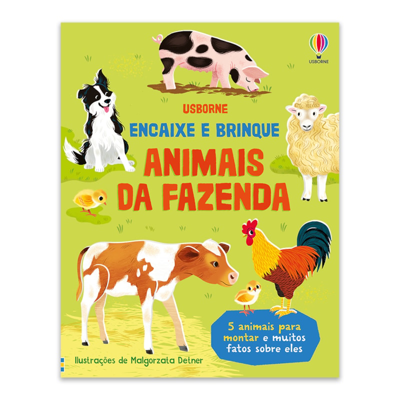 ANIMAIS DA FAZENDA: ENCAIXE E BRINQUE