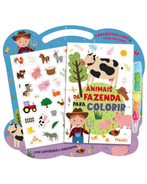 ANIMAIS DA FAZENDA - FANTÁSTICO LIVRO