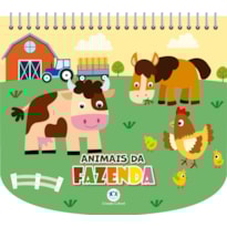 ANIMAIS DA FAZENDA - LIVRO COM CANETINHA