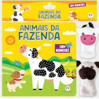ANIMAIS DA FAZENDA - LIVRO COM DEDOCHE