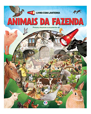 ANIMAIS DA FAZENDA - LIVRO COM LANTERNA