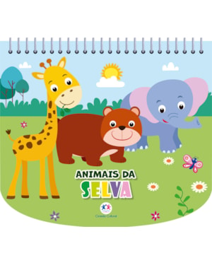 ANIMAIS DA SELVA - LIVRO COM CANETINHA